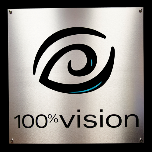 100% Vision - Opération Laser Des Yeux - Logo