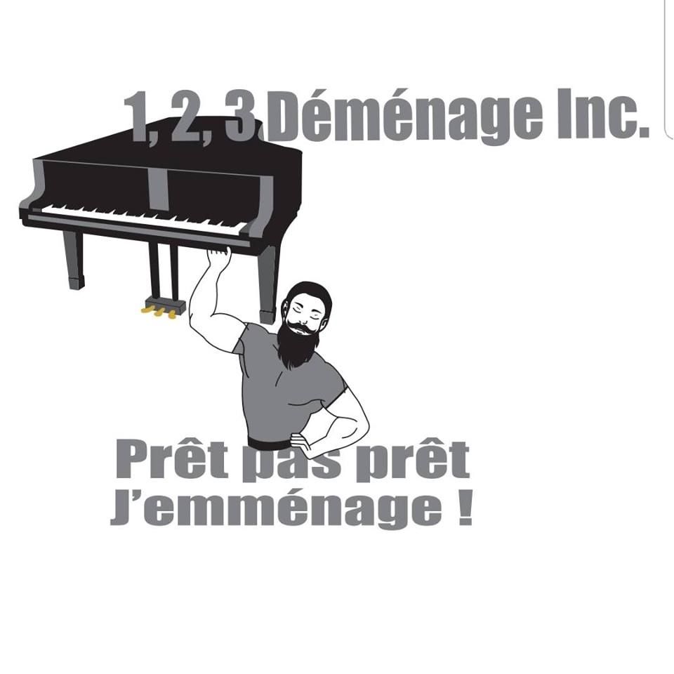 1,2,3 Déménage Inc. - Logo