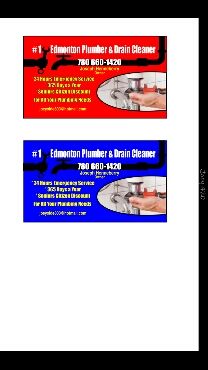 #1 Edmonton Plumber &a; Drain Cleaner - Logo