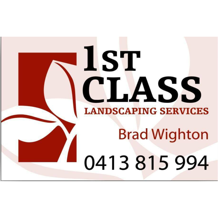 1st Class Landscaping Services - Logo