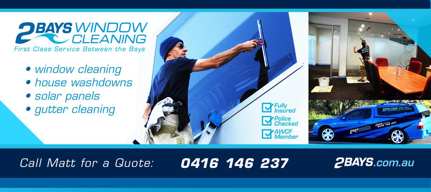 2 Bays Window Cleaning - Logo