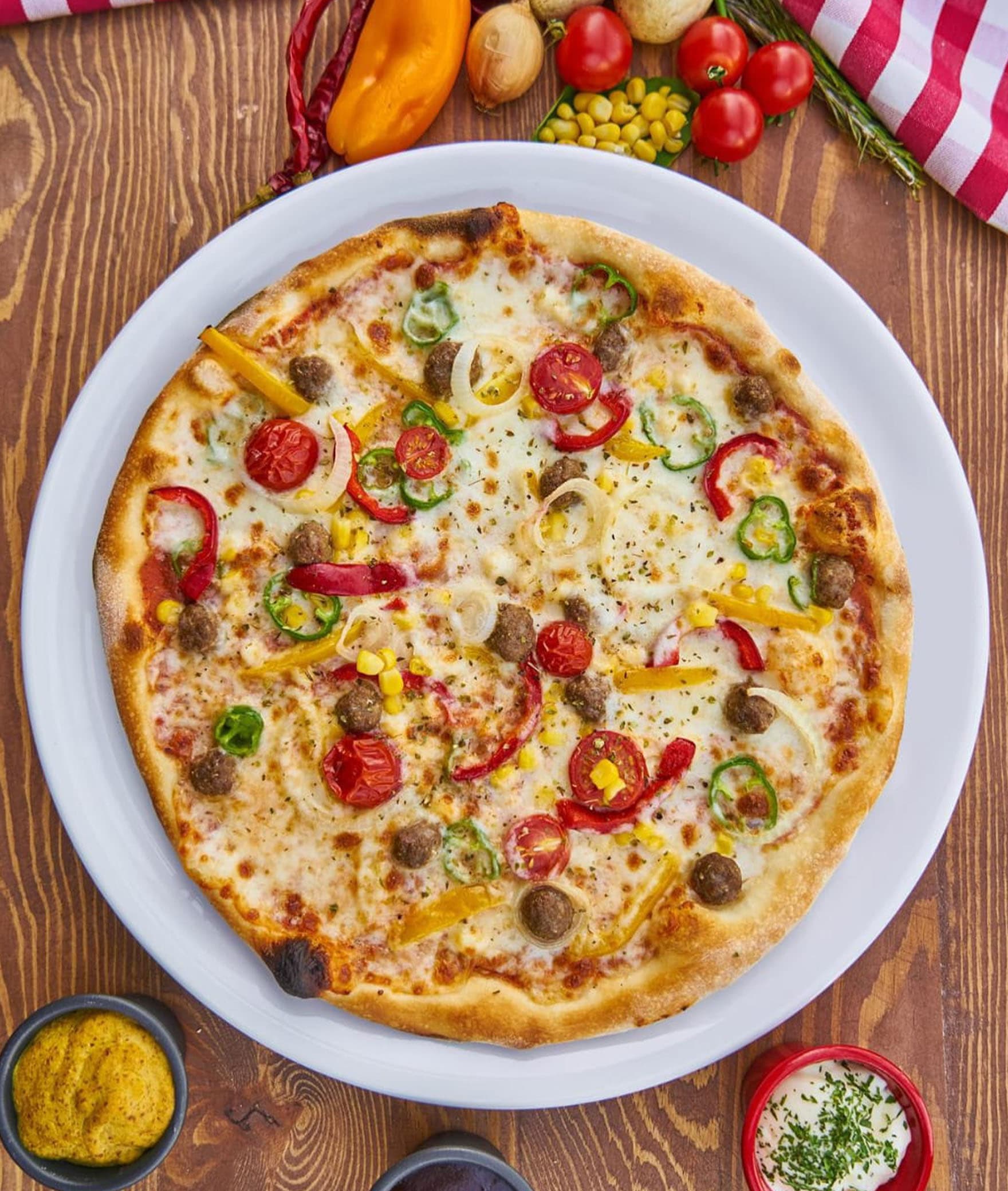 360 Degree Pizzateria - Logo