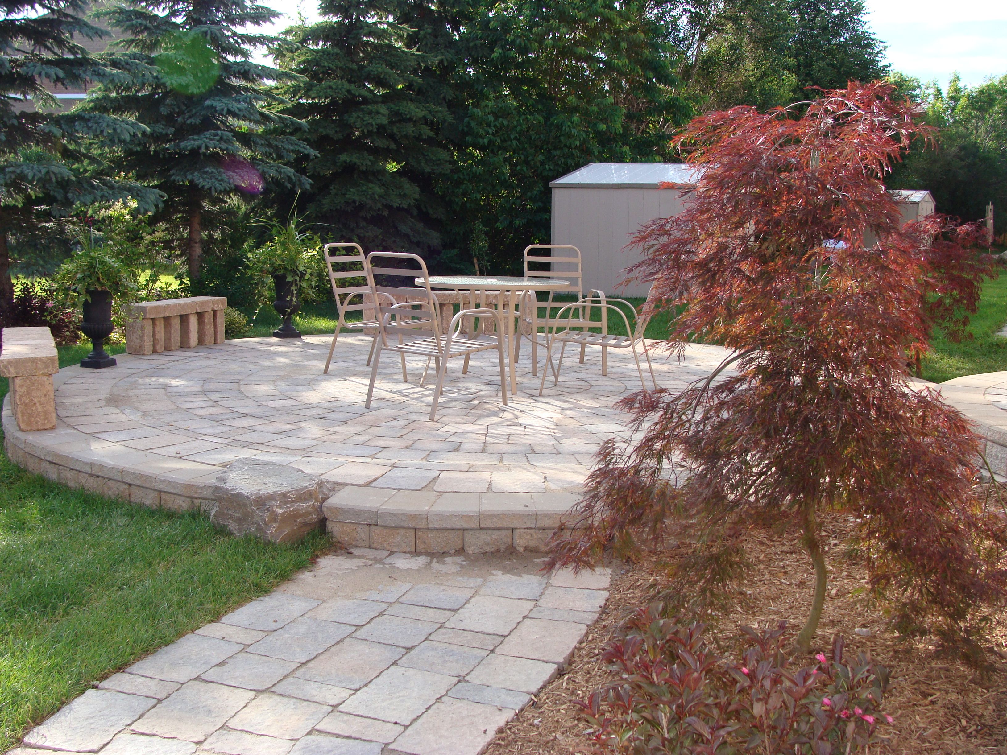 3D Landscape Design and Interlocking - Logo