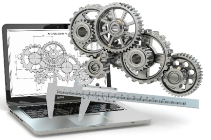 3D Mechanical Design Drafting - Logo