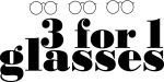 3 For 1 Glasses - Logo