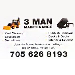 3 Man Maintenance - Logo