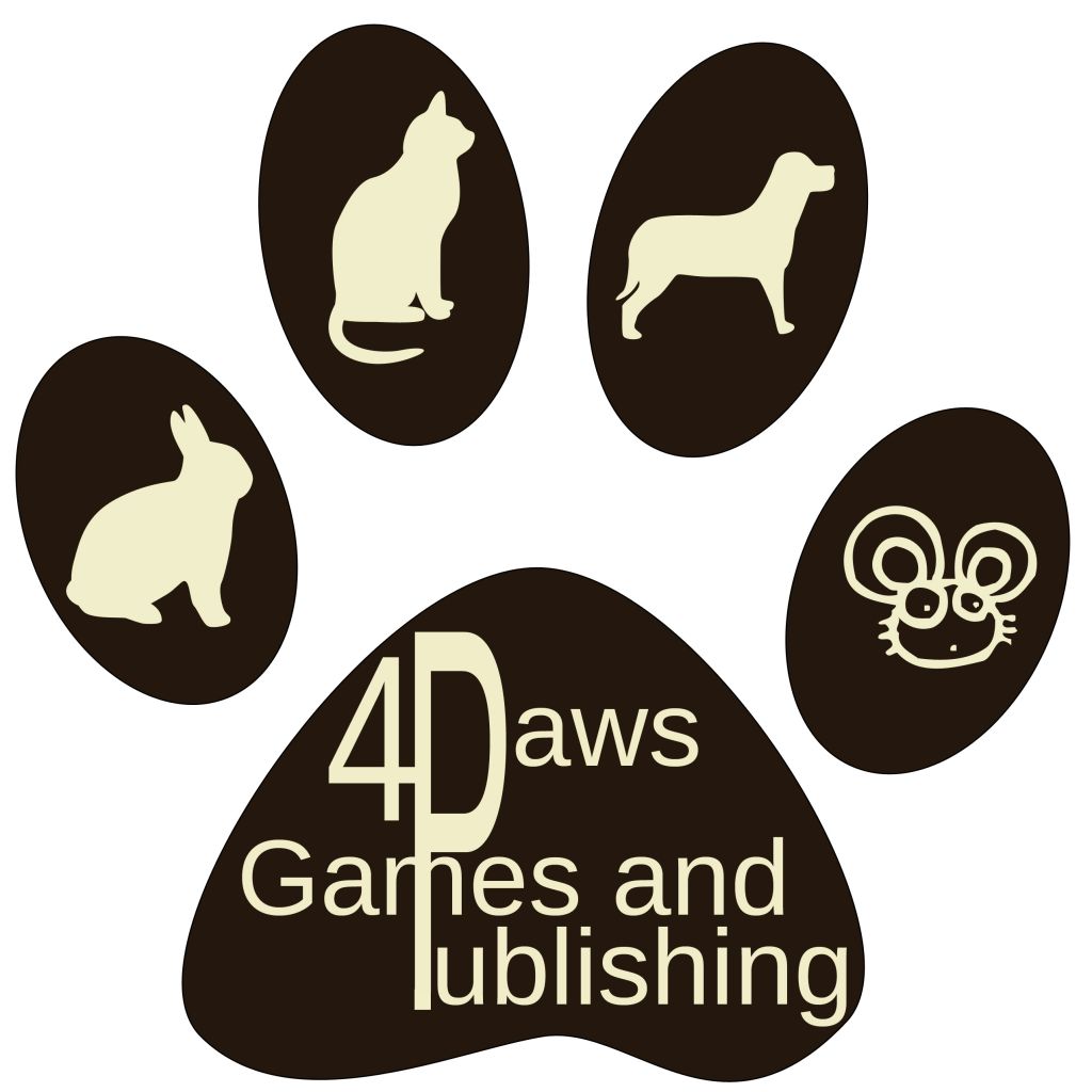4 Paws Games and Publishing - Logo