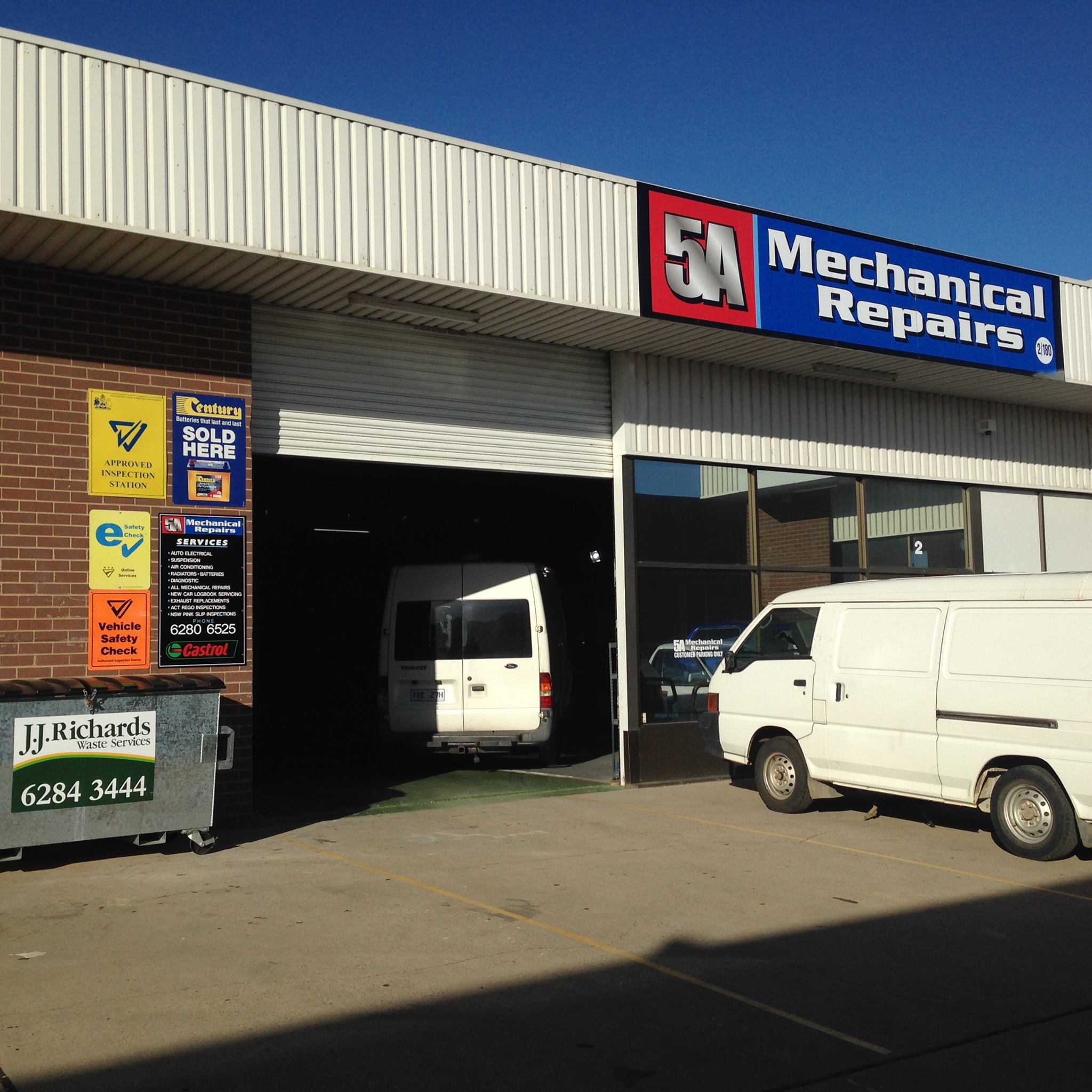 5A Mechanical Repairs - Logo