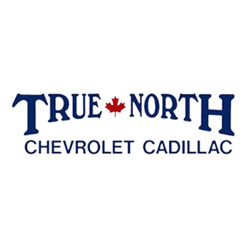 75 or $300 True North Chevrolet Cadillac - Logo