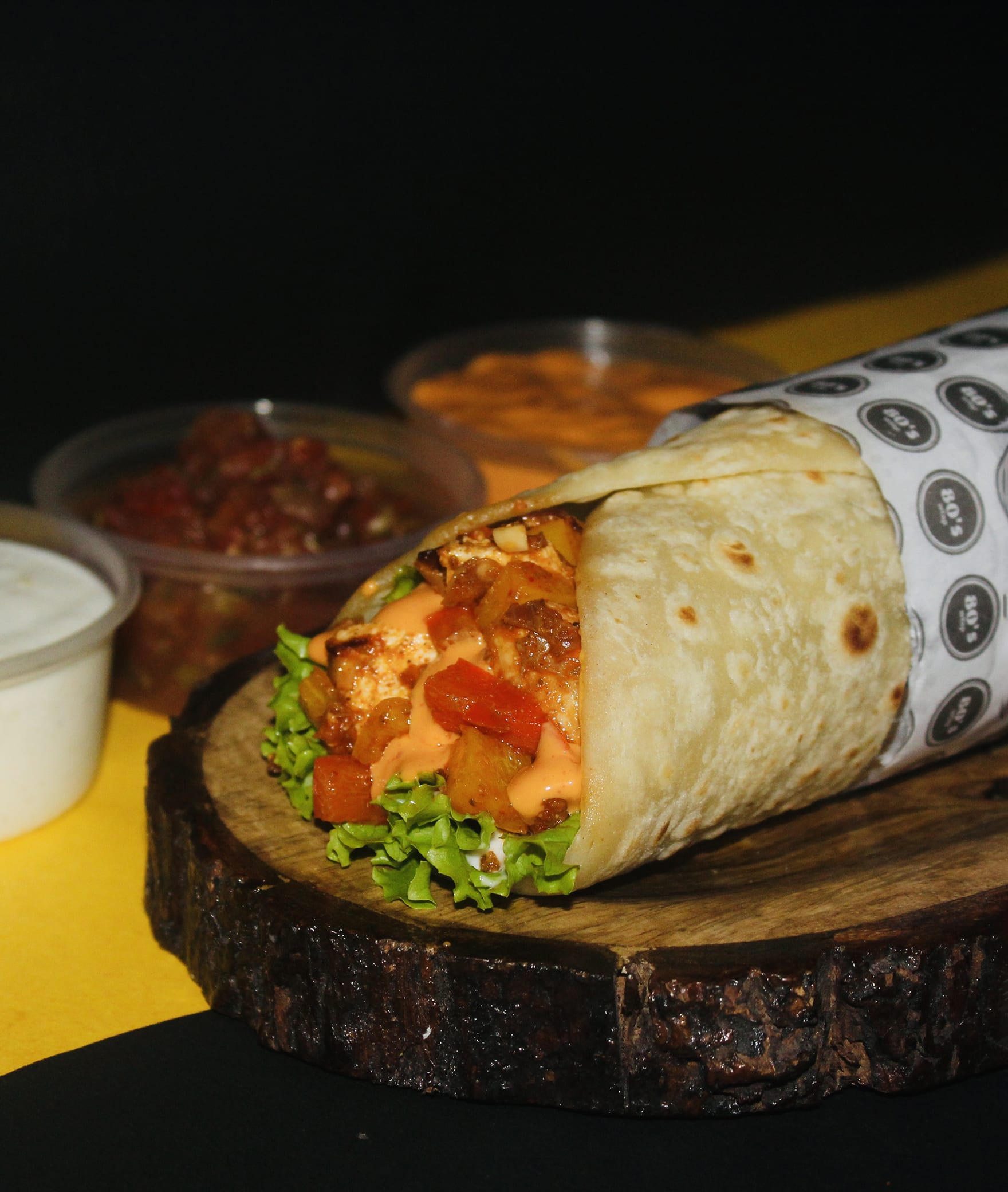 80's wrap - Logo