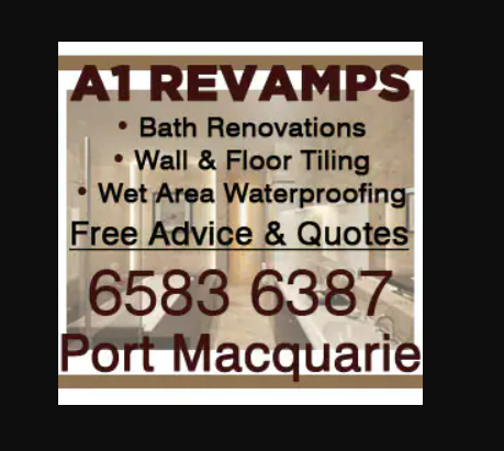 A1 Revamps–Bathroom Renovations - Logo