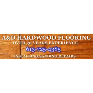 A &a; D Hardwood Flooring - Logo
