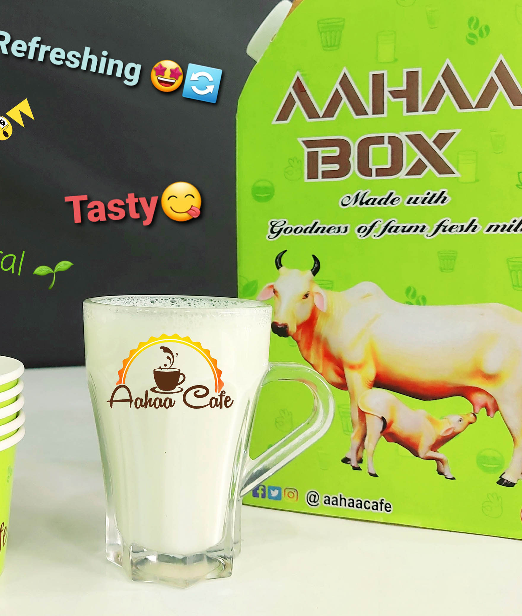 Aahaa Cafe - Logo