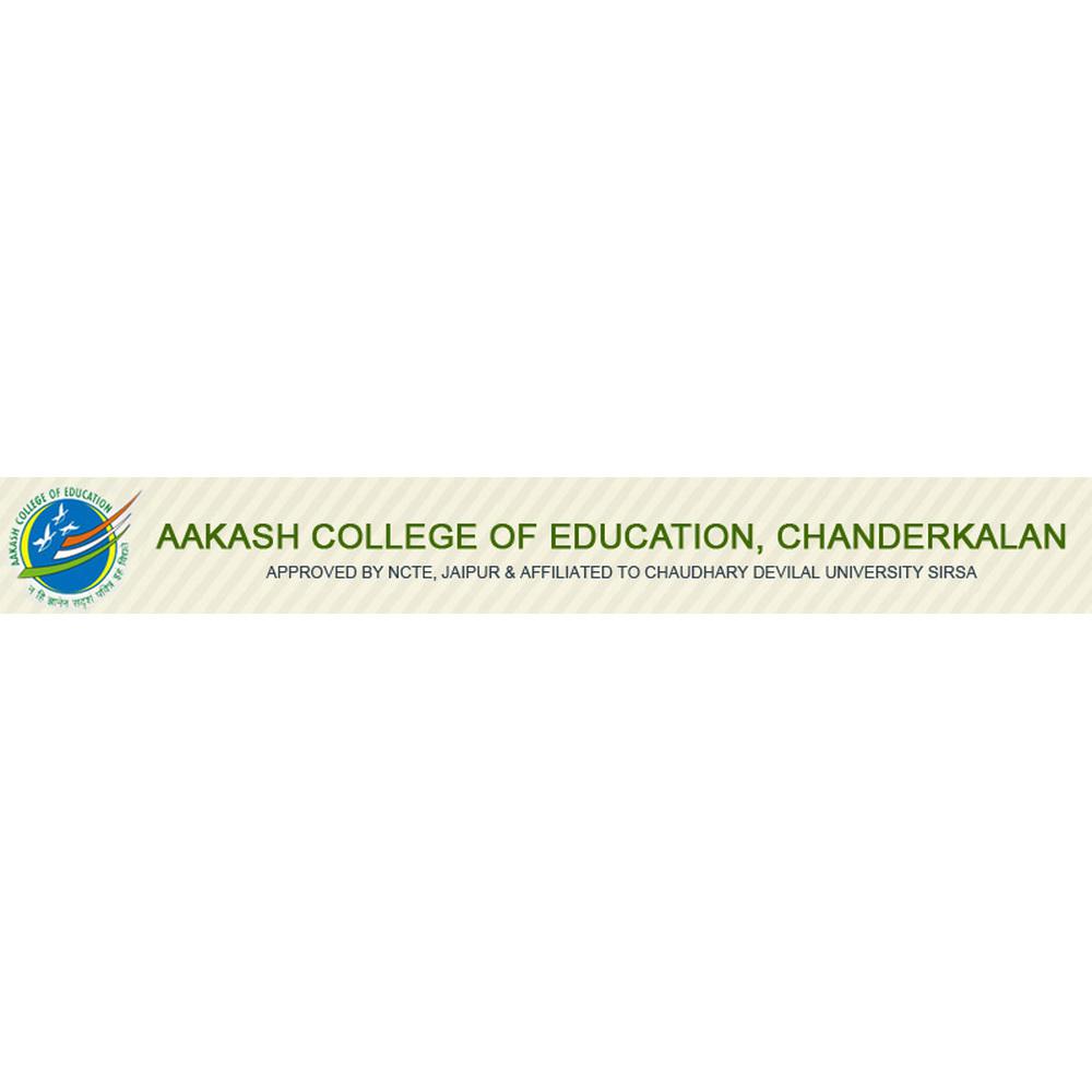 Aakash College of Education (ACE), Fatehabad - Logo
