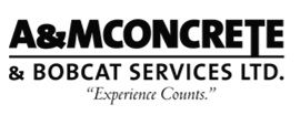 A &a; M Concrete - Logo