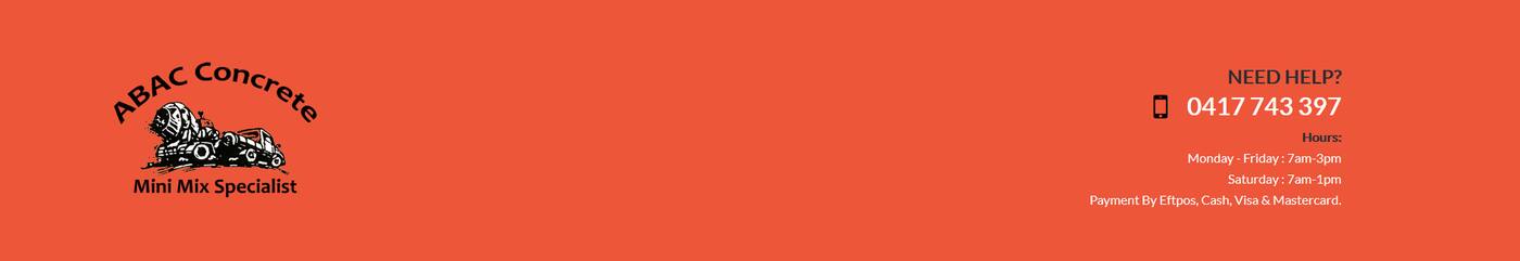 ABAC Concrete - Logo