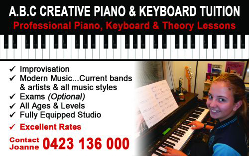 ABC Creative Piano & Keyboard Tuition - Logo