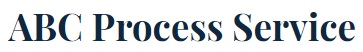 ABC Process Service - Logo