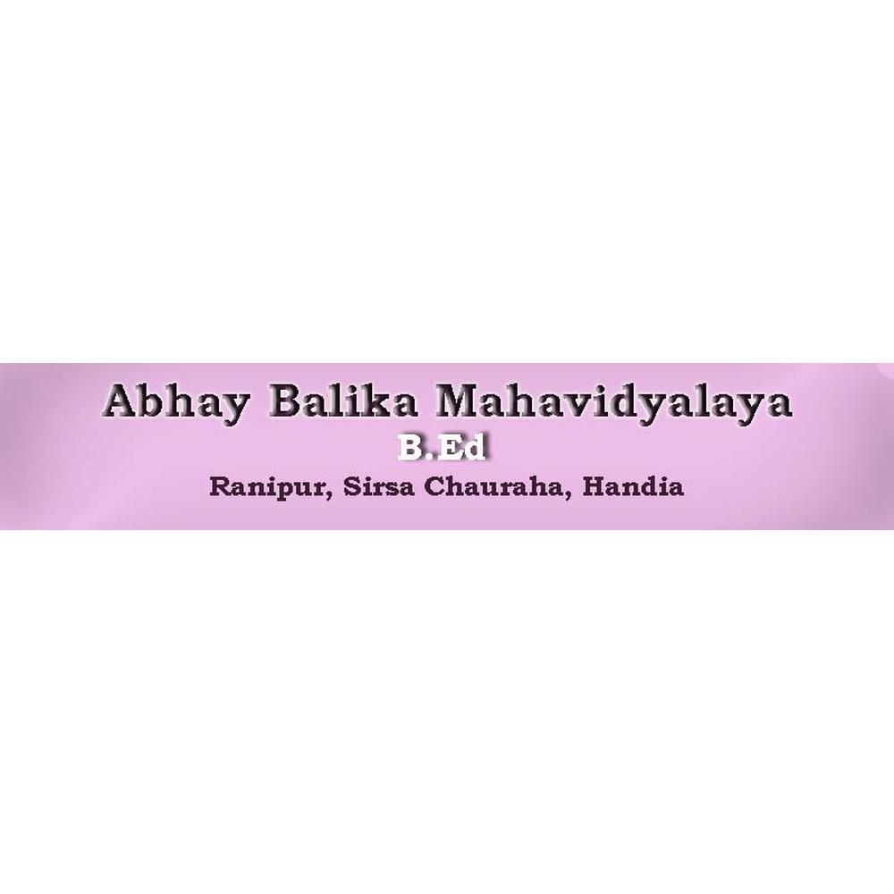 Abhay Balika Mahavidyalaya B.Ed (ABMB), Allahabad - Logo