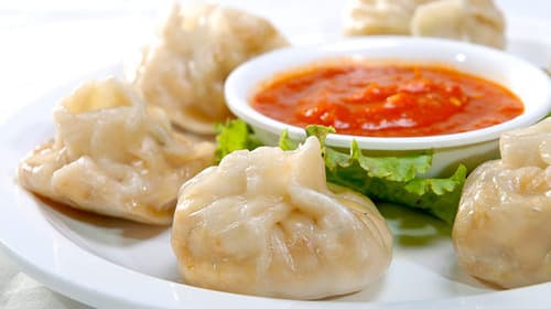 #Abhi's momos - Logo