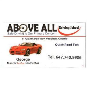 ABOVE ALL Driving School - Logo