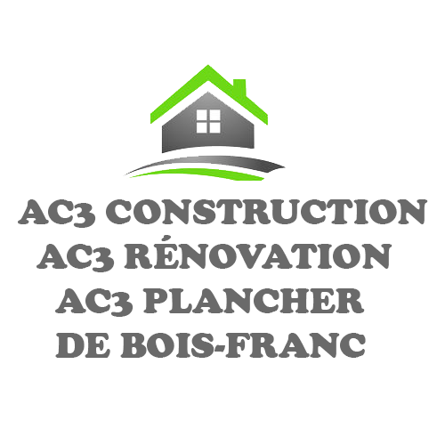 AC3 Construction AC3 Rénovation AC3 Plancher de Bois-Fr - Logo