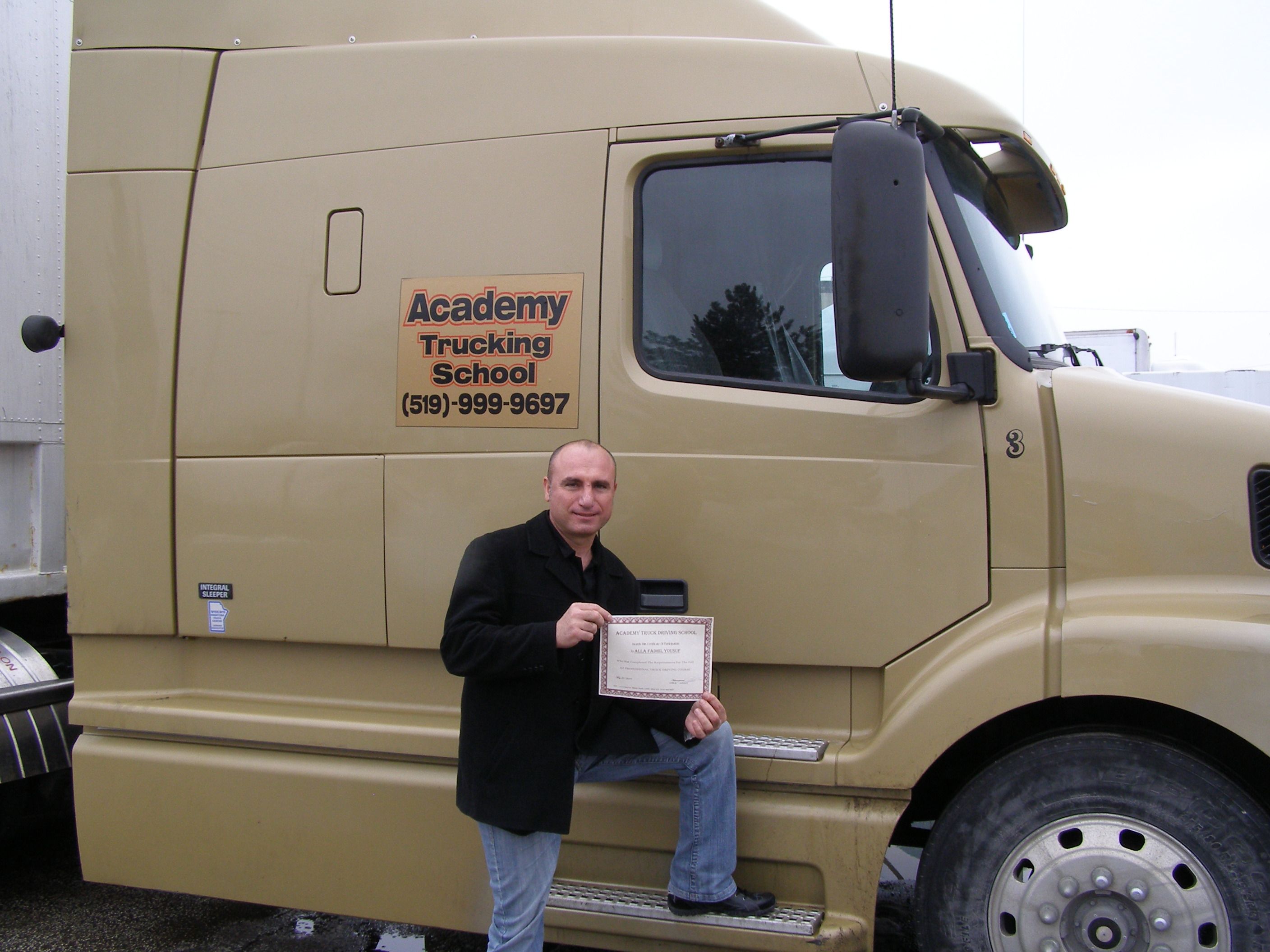 Academy Trucking School - Logo