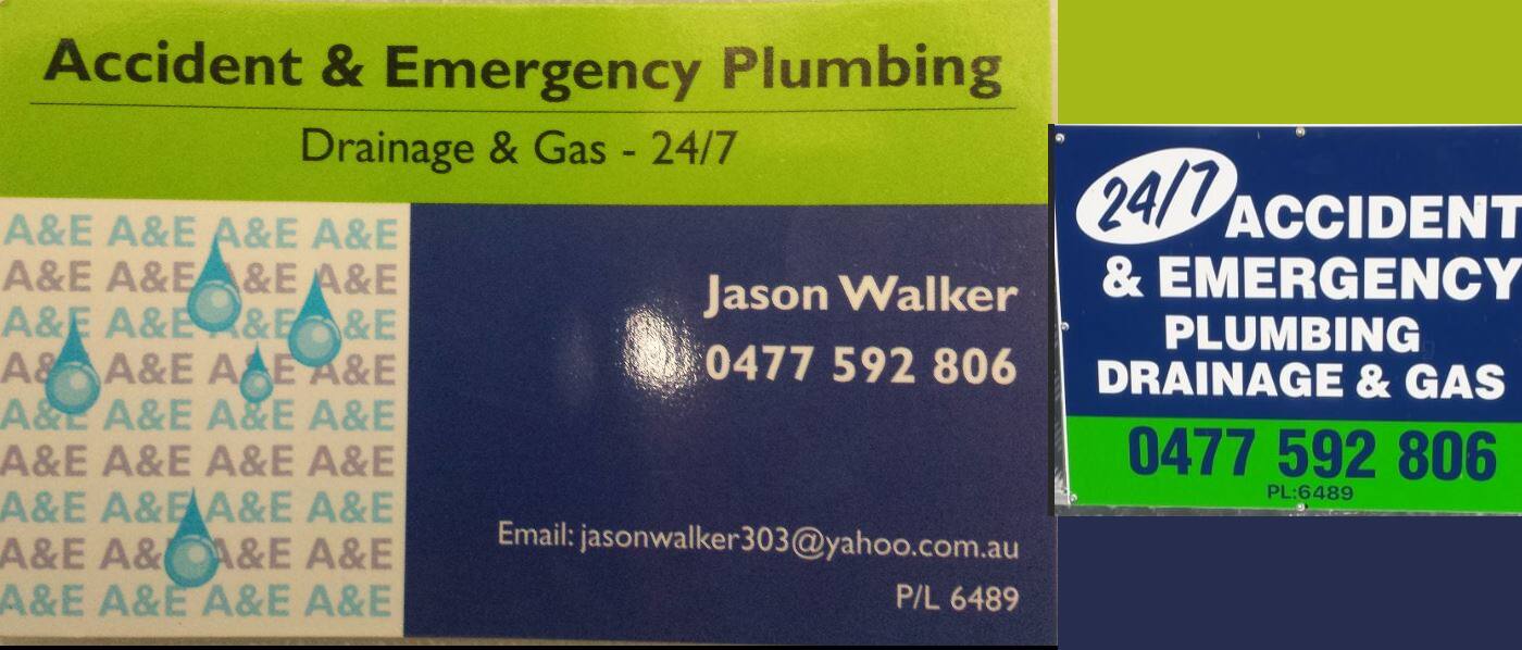 Accident and Emergency Plumbing - Cover photo