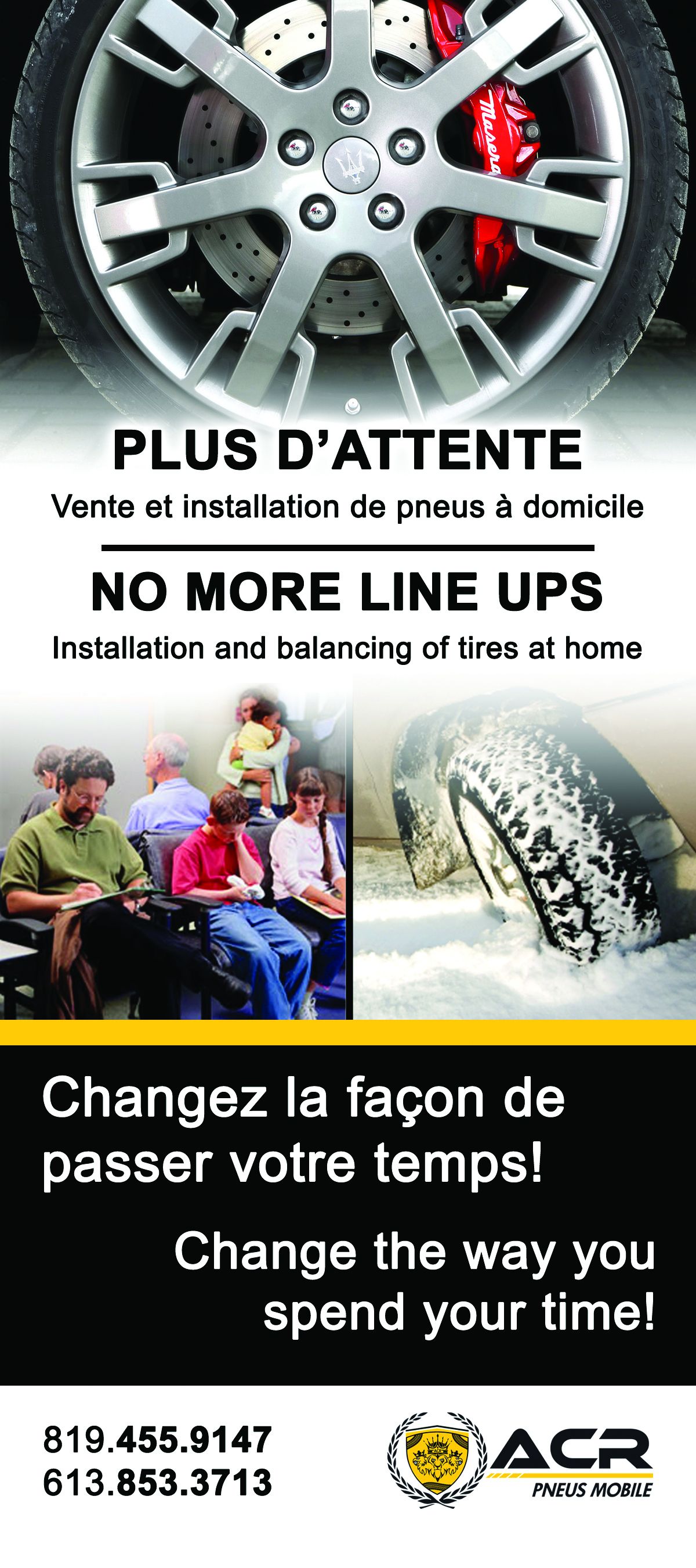 ACR Mobile Tires / Les pneus mobile ACR - Logo