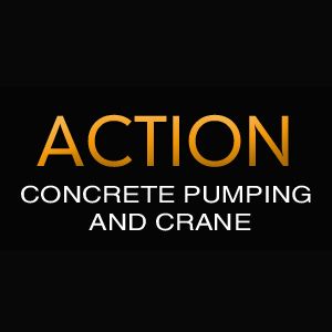 Action Concrete Pumping and Crane - Logo