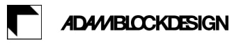 Adam Block Design - Logo