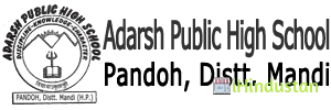 Adarsh Public High School - Logo