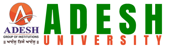 Adesh University - Logo