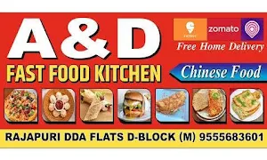 A&D Fast Food Kitchen - Logo