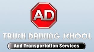 AD Truck Driving School - Logo