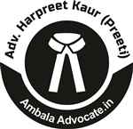 Advocate Harpreet Kaur - Logo