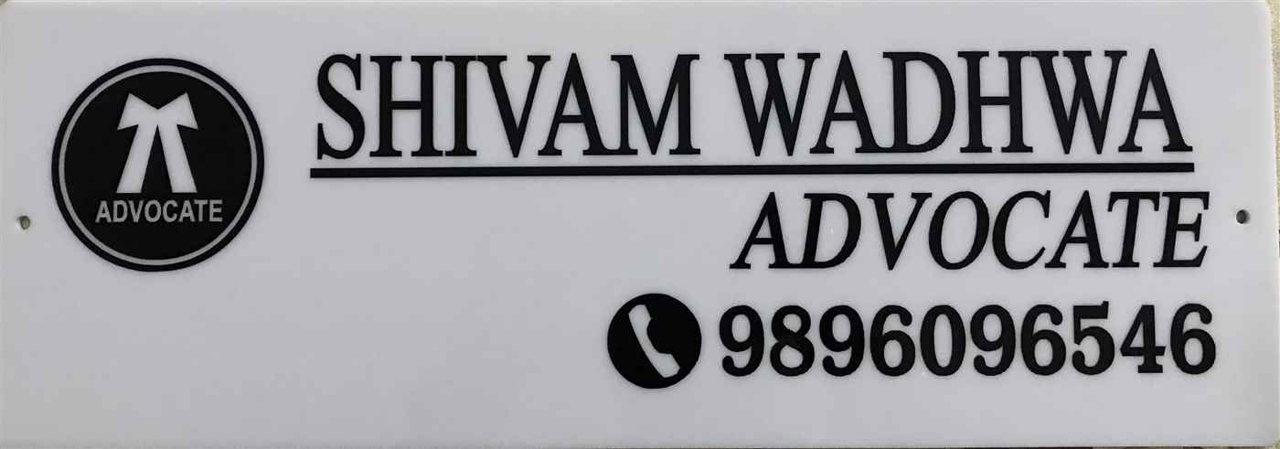 Advocate Shivam Wadhwa - Cover photo