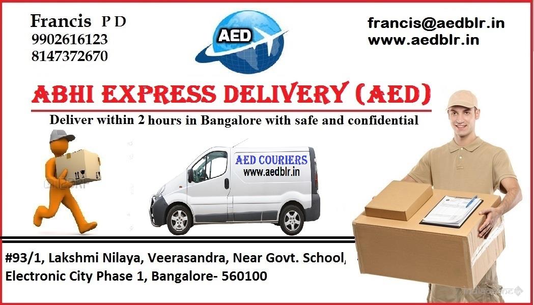Aed Courier Service Bangalore - Cover photo