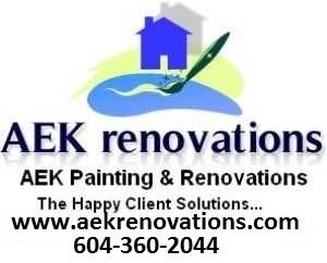 AEK Painting &a; Renovation - Logo