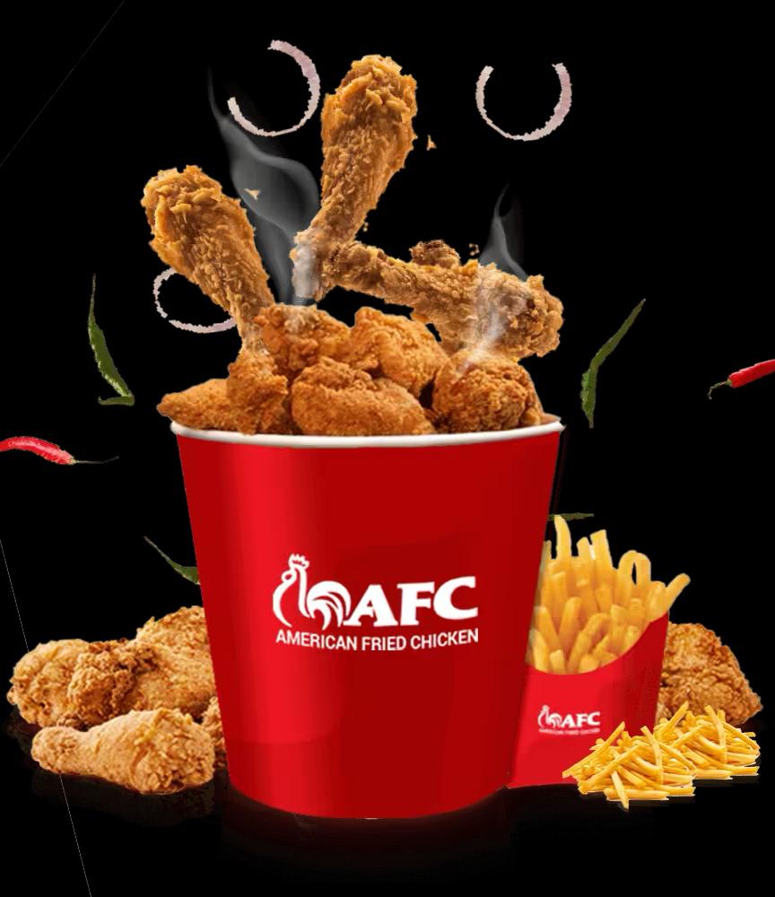 AFC - American Fried Chicken Palayam - Logo