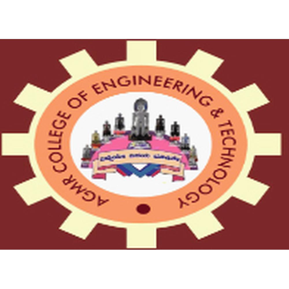 A. G. M. R. College of Engineering & Technology (AGMRCET), Hubli - Logo