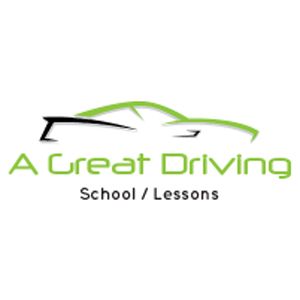 A Great Driving School / Lessons - Logo