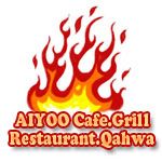 AIYOO Cafe.Grill Restaurant.Qahwa - Logo