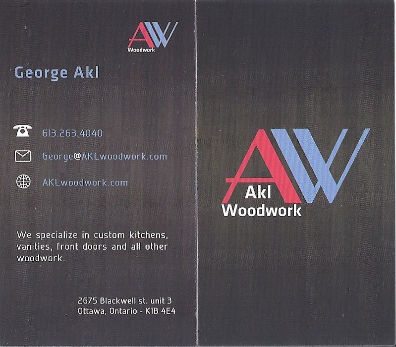 AKL Woodwork - Logo