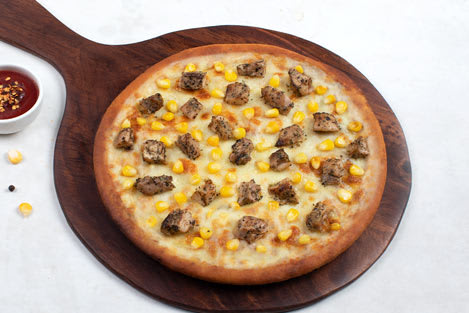 Akther pizza corner - Logo