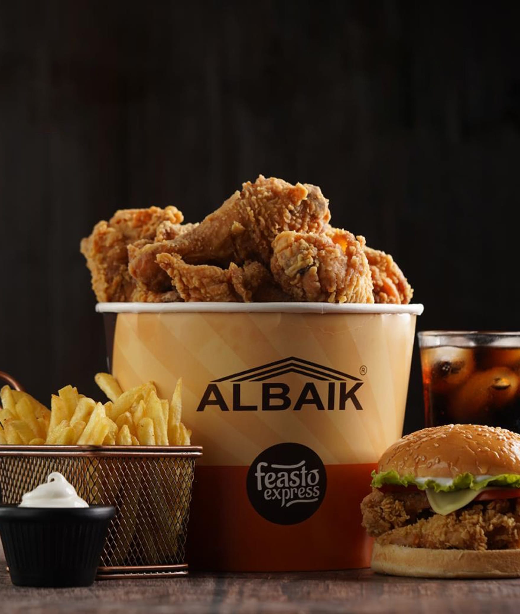 Albaik Feasto Express - Logo