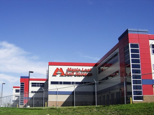 Alberta - Maple Leaf Self Storage -Sunridge - Logo