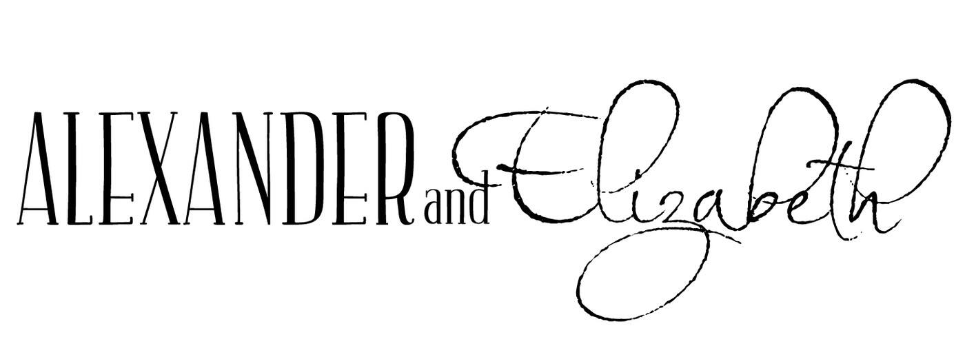 Alexander and Elizabeth - Cover photo