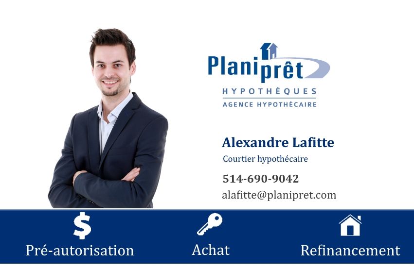 Alexandre Lafitte - Courtier hypothécaire - Planiprêt - Cover photo