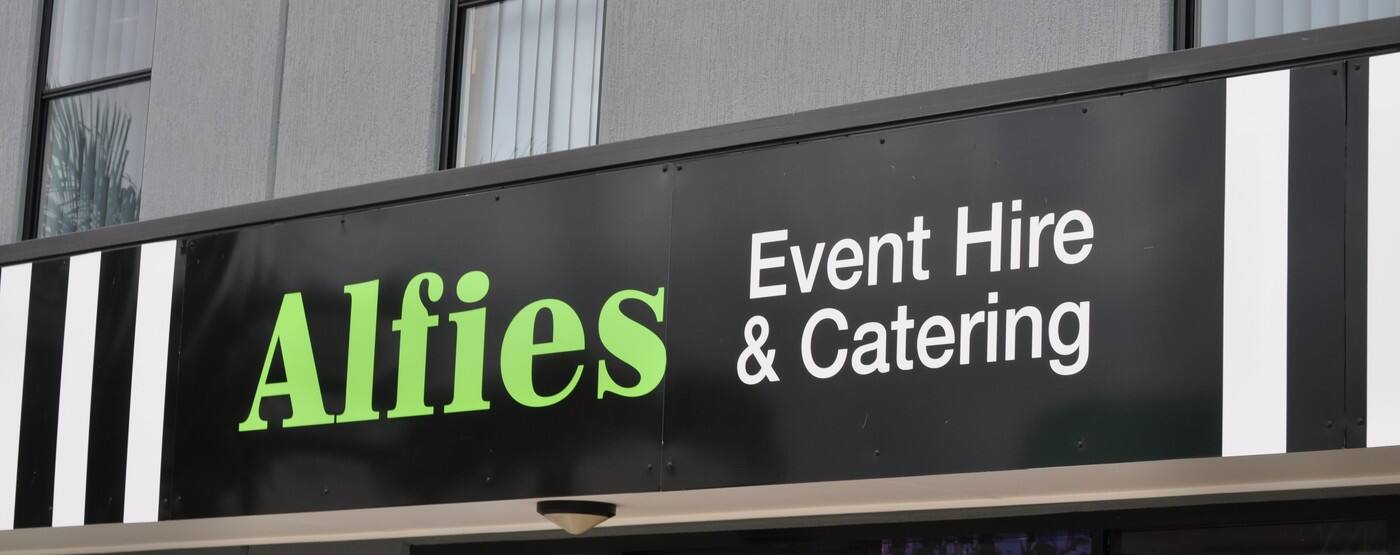 Alfies Event Hire & Catering - Logo